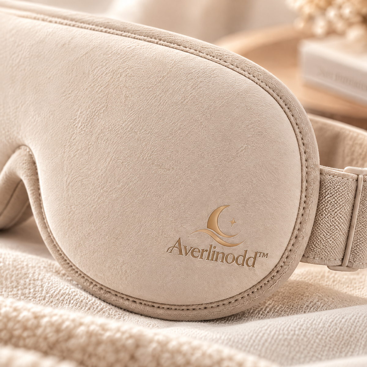 Averlinodd™ Soft Sleep Eye Mask | Light-Blocking Comfort Mask for Home, Travel & Naps
