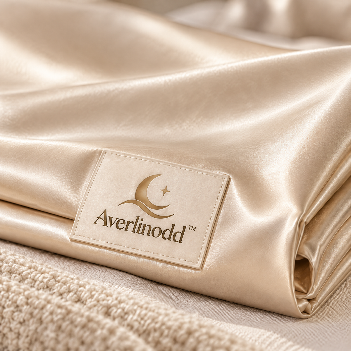 Averlinodd™ Smooth Satin Pillowcase | Soft Standard-Size Sleep Cover for Everyday Bedroom Comfort